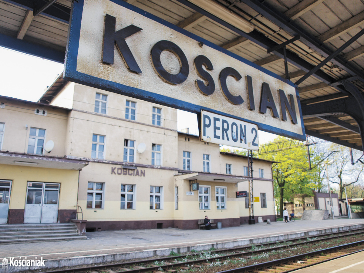 10 ostatnich lat w Kościanie. Zmienił się dworzec kolejowy [ZDJĘCIA]
