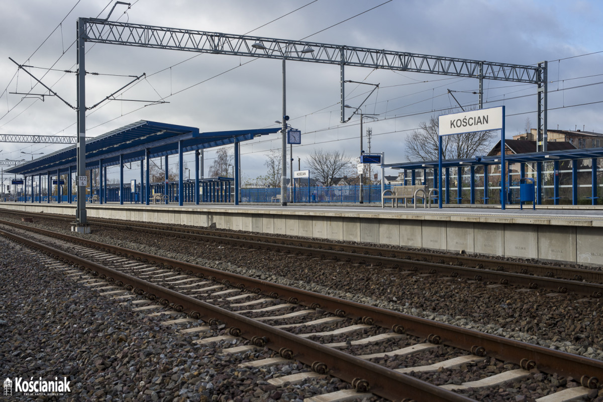 10 ostatnich lat w Kościanie. Zmienił się dworzec kolejowy [ZDJĘCIA]