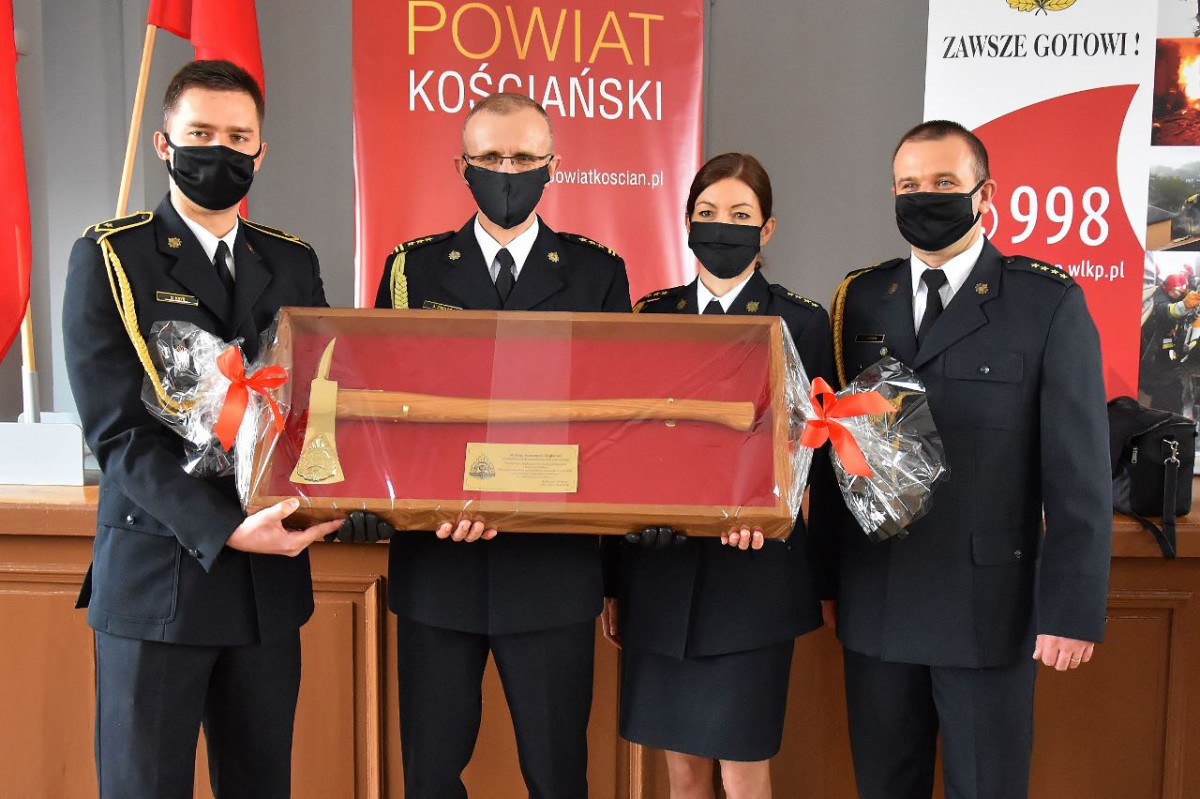 Szymon Klemenski nowym komendantem straży pożarnej [ZDJĘCIA]