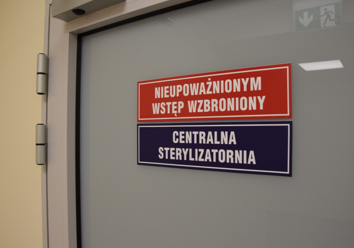 Sterylizatornia w szpitalu w Kościanie już działa