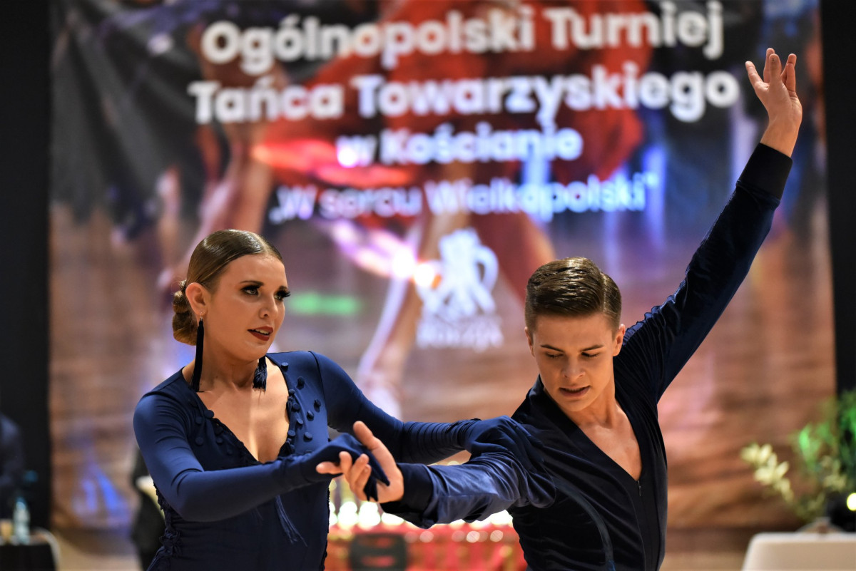 Turniej Tańca Towarzyskiego w Kościanie 2021 [ZDJĘCIA]
