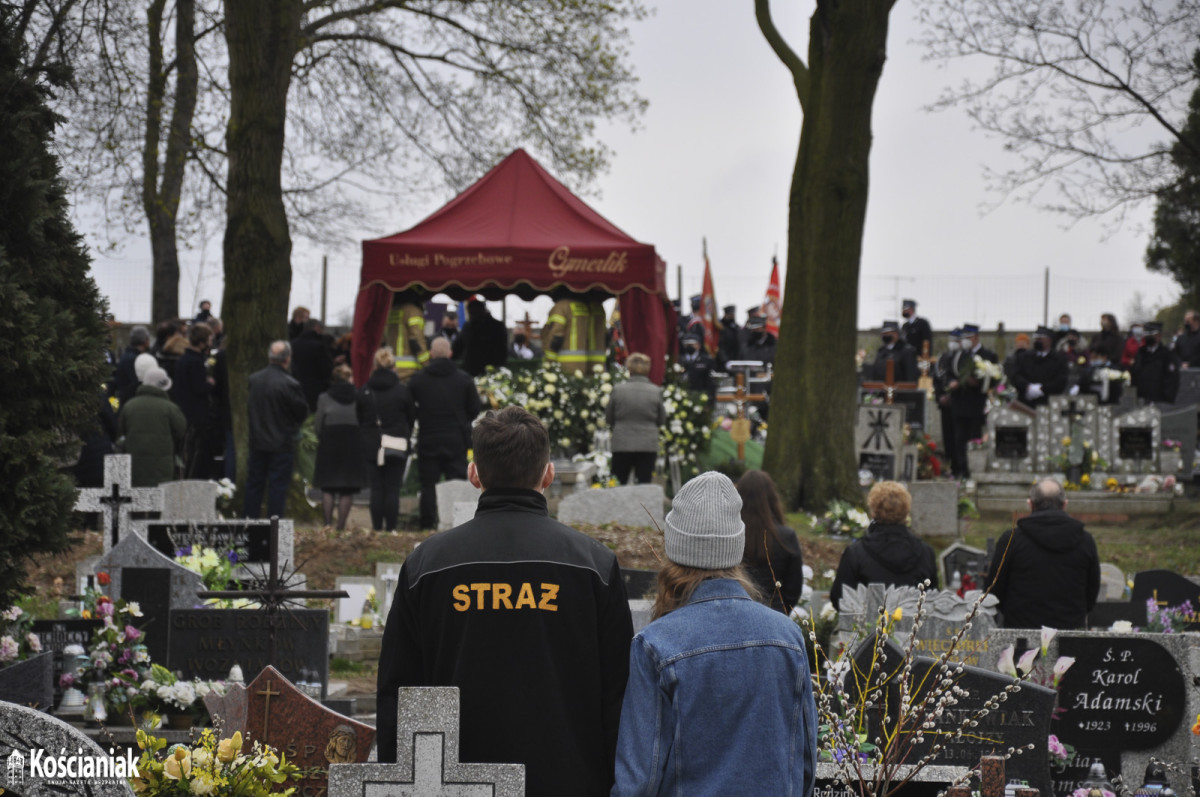 Strażacy asystowali w ostatnim pożegnaniu Łukasza Stuckiego