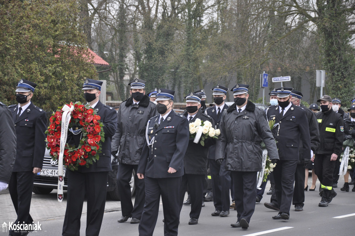 Strażacy asystowali w ostatnim pożegnaniu Łukasza Stuckiego