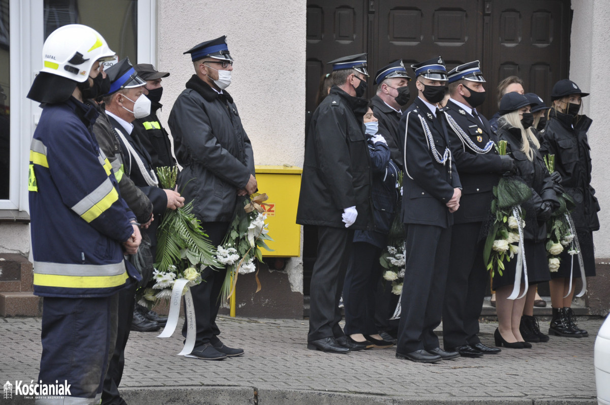 Strażacy asystowali w ostatnim pożegnaniu Łukasza Stuckiego