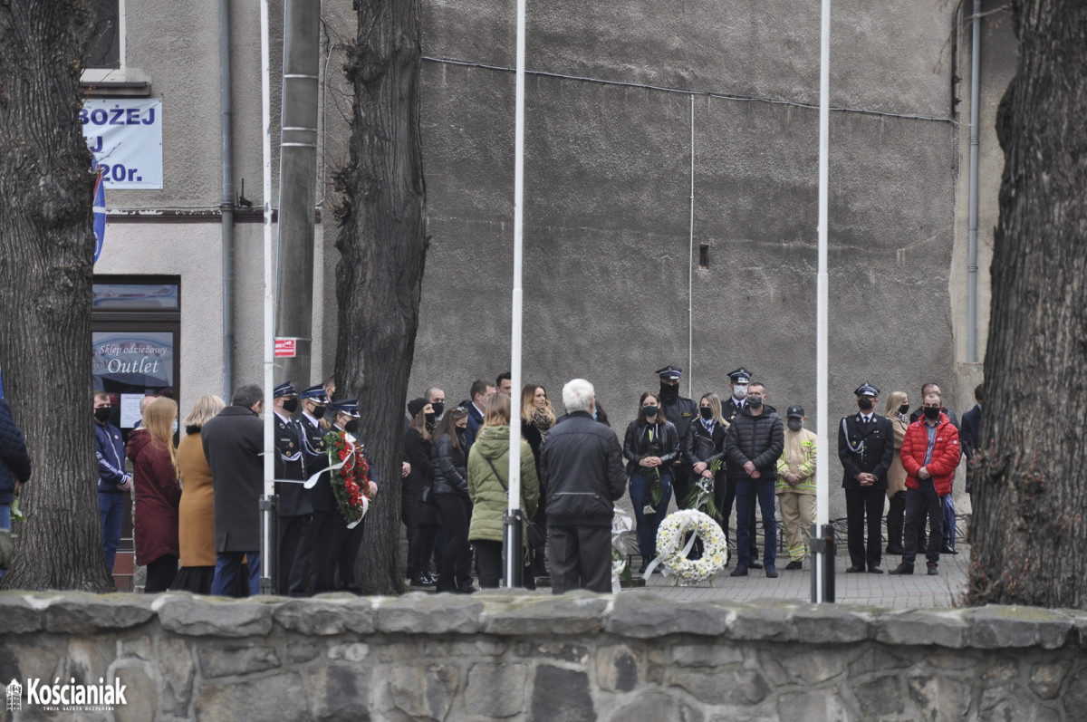 Strażacy asystowali w ostatnim pożegnaniu Łukasza Stuckiego
