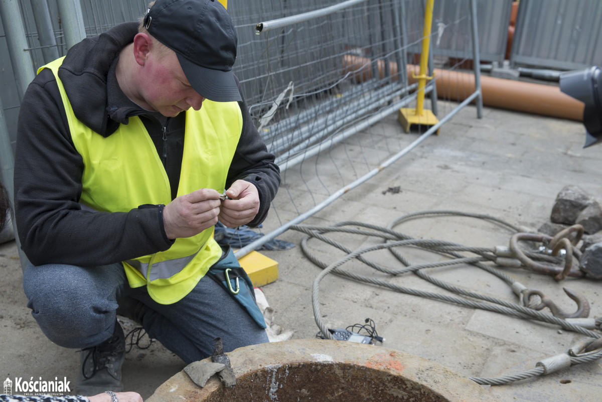 Skarby pod ziemią na Rynku w Kościanie [ZDJĘCIA]