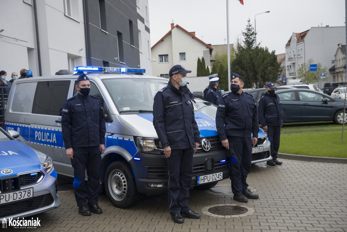 Policjanci w Kościanie w hołdzie zastrzelonemu koledze [ZDJĘCIA, FILM]