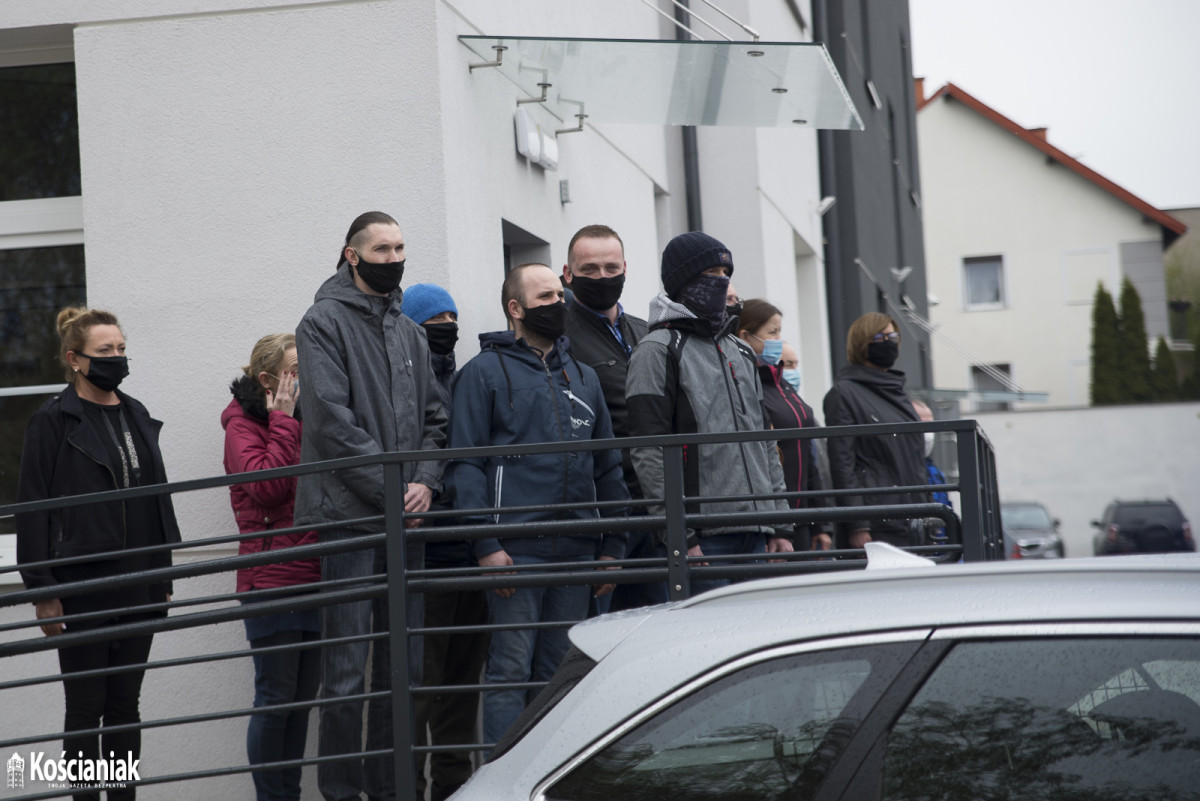 Policjanci w Kościanie w hołdzie zastrzelonemu koledze [ZDJĘCIA, FILM]