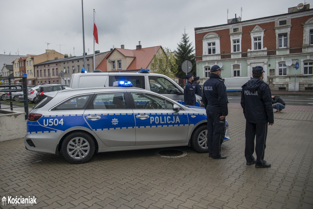 Policjanci w Kościanie w hołdzie zastrzelonemu koledze [ZDJĘCIA, FILM]