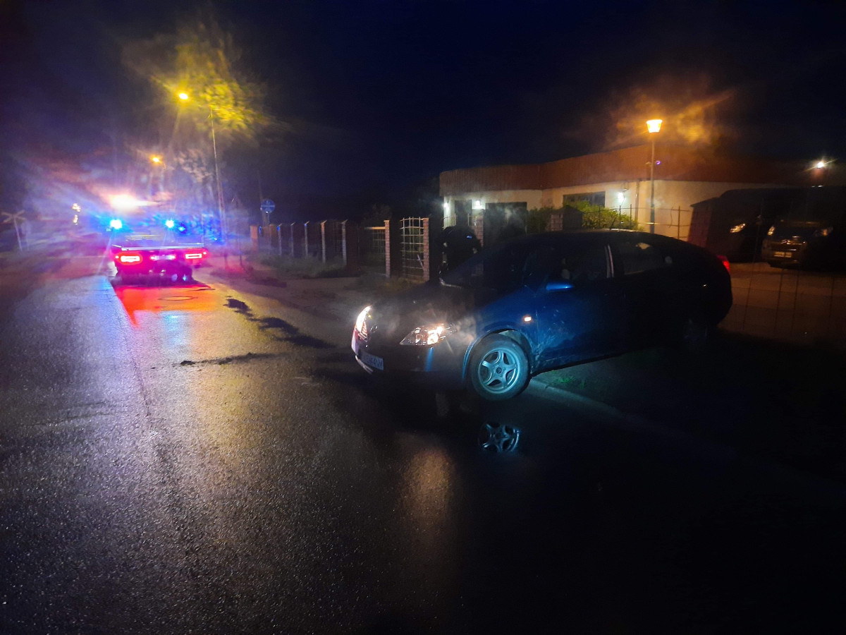Nocny pościg ulicami Śmigla [ZDJĘCIA]