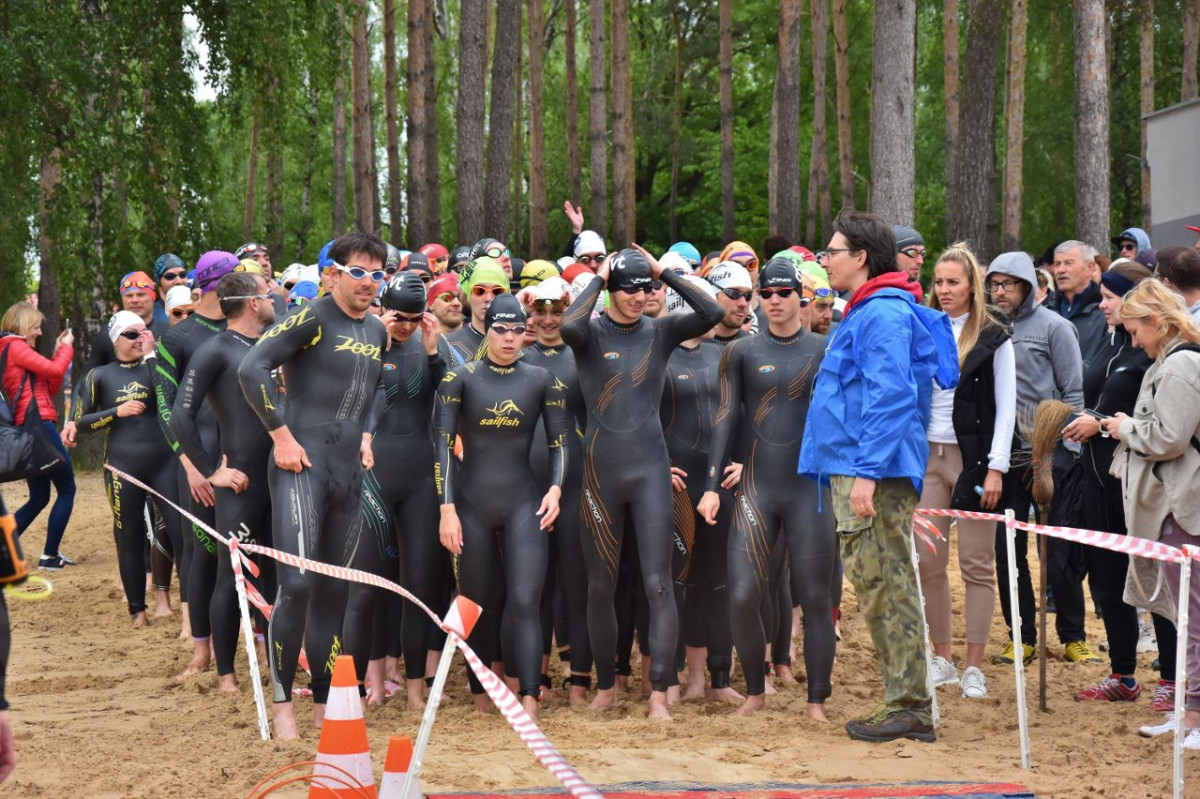 Triathlon 2021 w Nowym Dębcu [ZDJĘCIA]