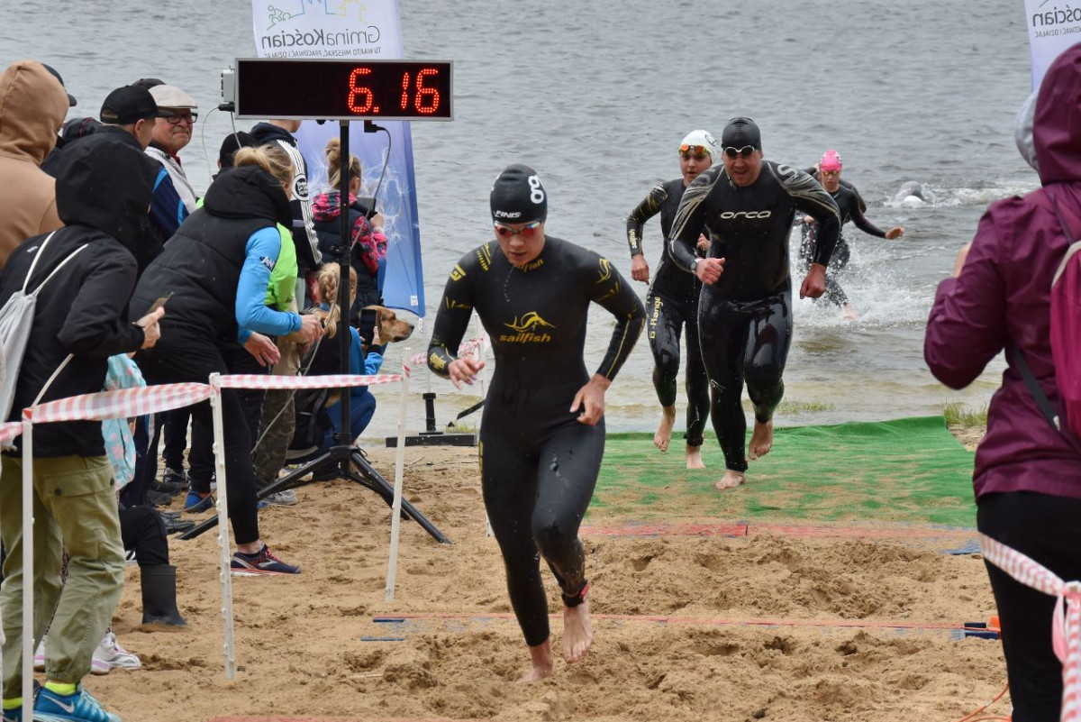 Triathlon 2021 w Nowym Dębcu [ZDJĘCIA]