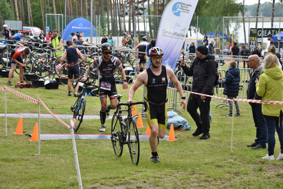 Triathlon 2021 w Nowym Dębcu [ZDJĘCIA]
