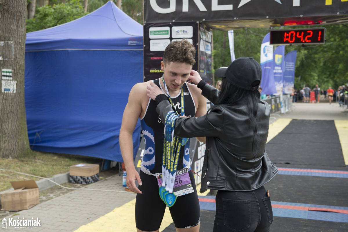 Triathlon 2021 w Nowym Dębcu [ZDJĘCIA]