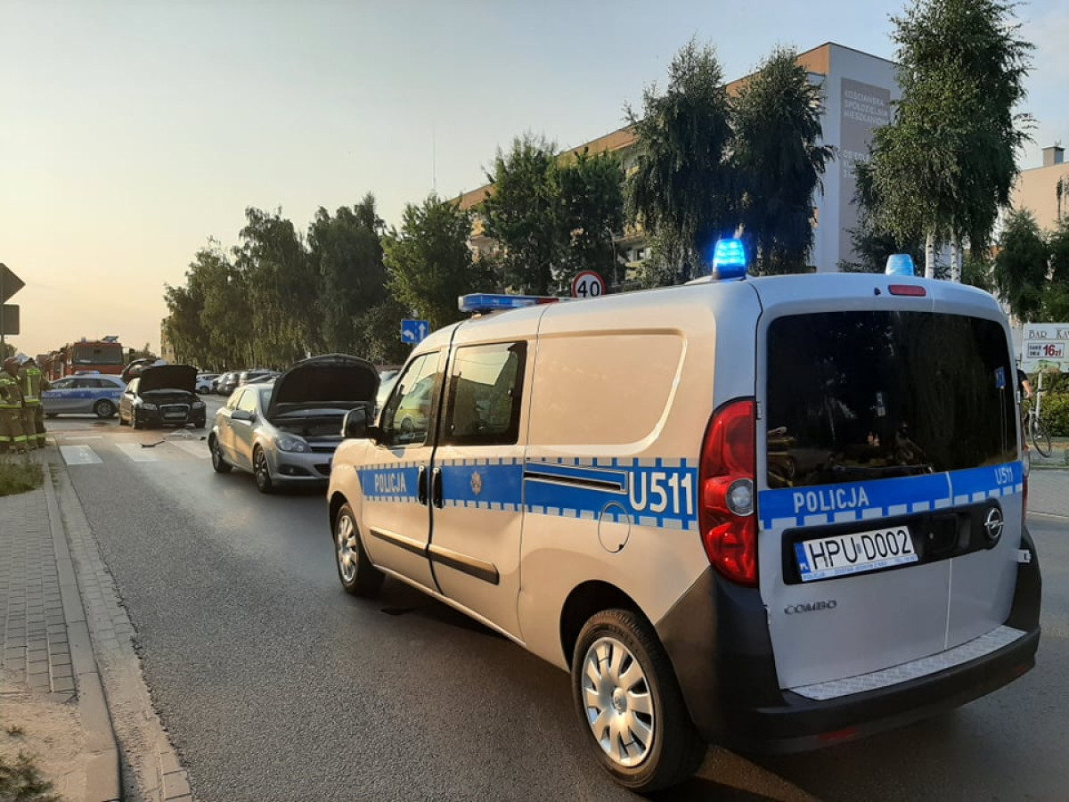 Kolizja na Północnej. Audi najechało na tył opla [ZDJĘCIA]
