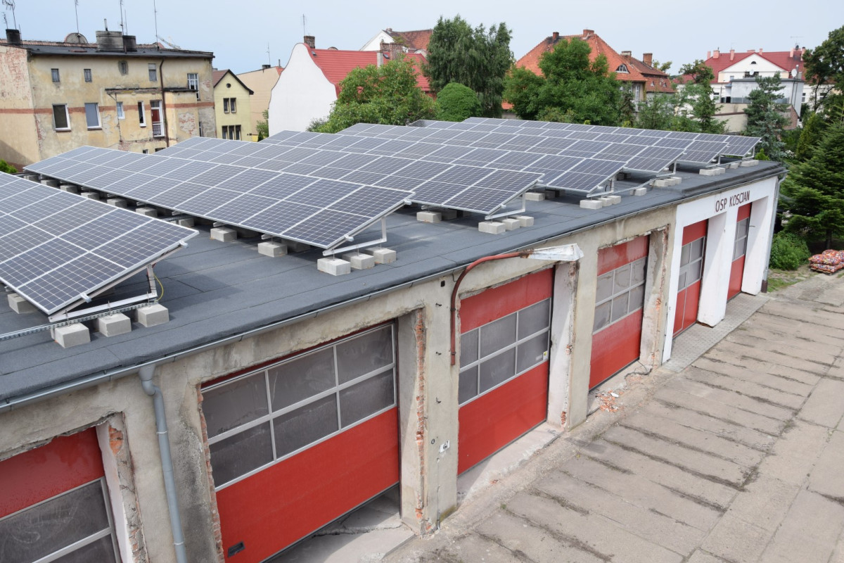 Garaże w kościańskiej strażnicy już po remoncie [ZDJĘCIA]