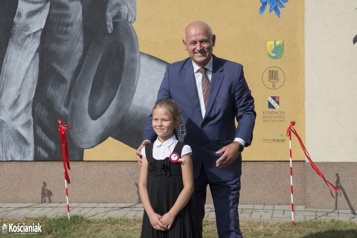 Mural generała Chłapowskiego w Turwi [ZDJĘCIA]