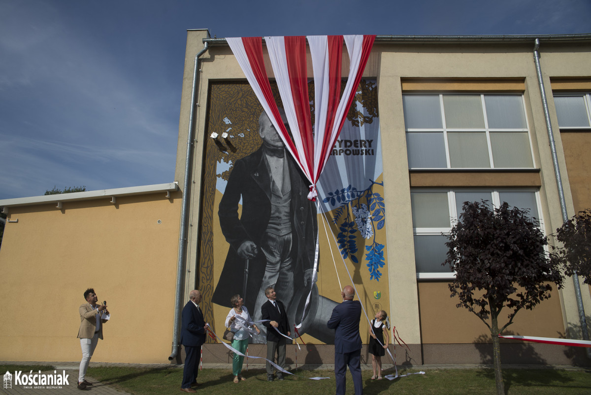 Mural generała Chłapowskiego w Turwi [ZDJĘCIA]