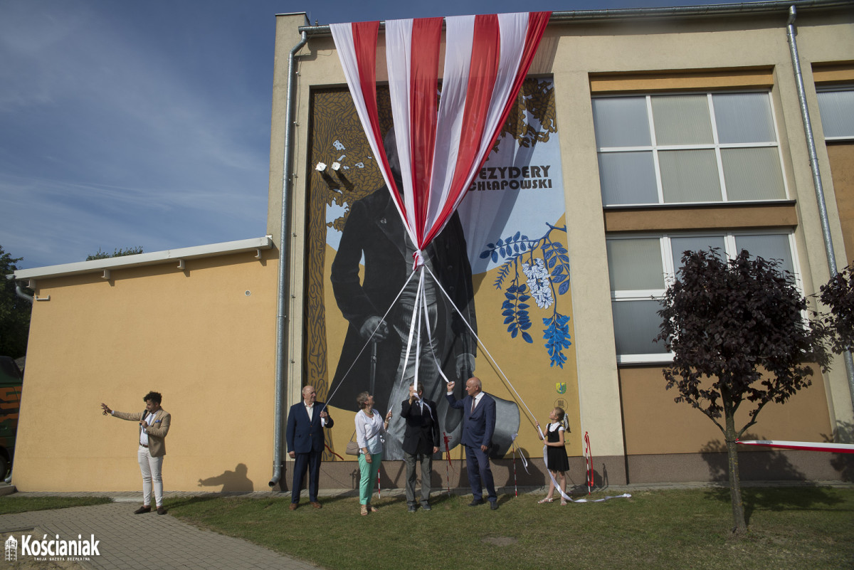 Mural generała Chłapowskiego w Turwi [ZDJĘCIA]
