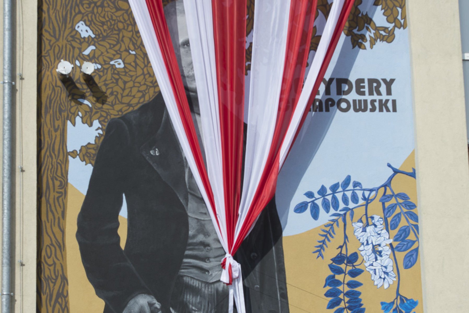 Mural generała Chłapowskiego w Turwi [ZDJĘCIA]