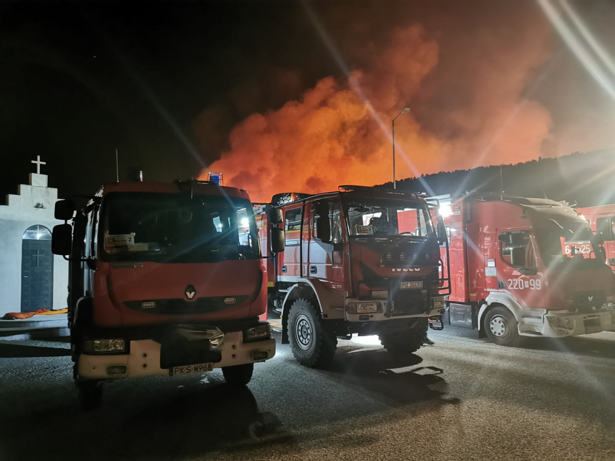 Strażacy w Grecji. Misja została przedłużona [ZDJĘCIA]