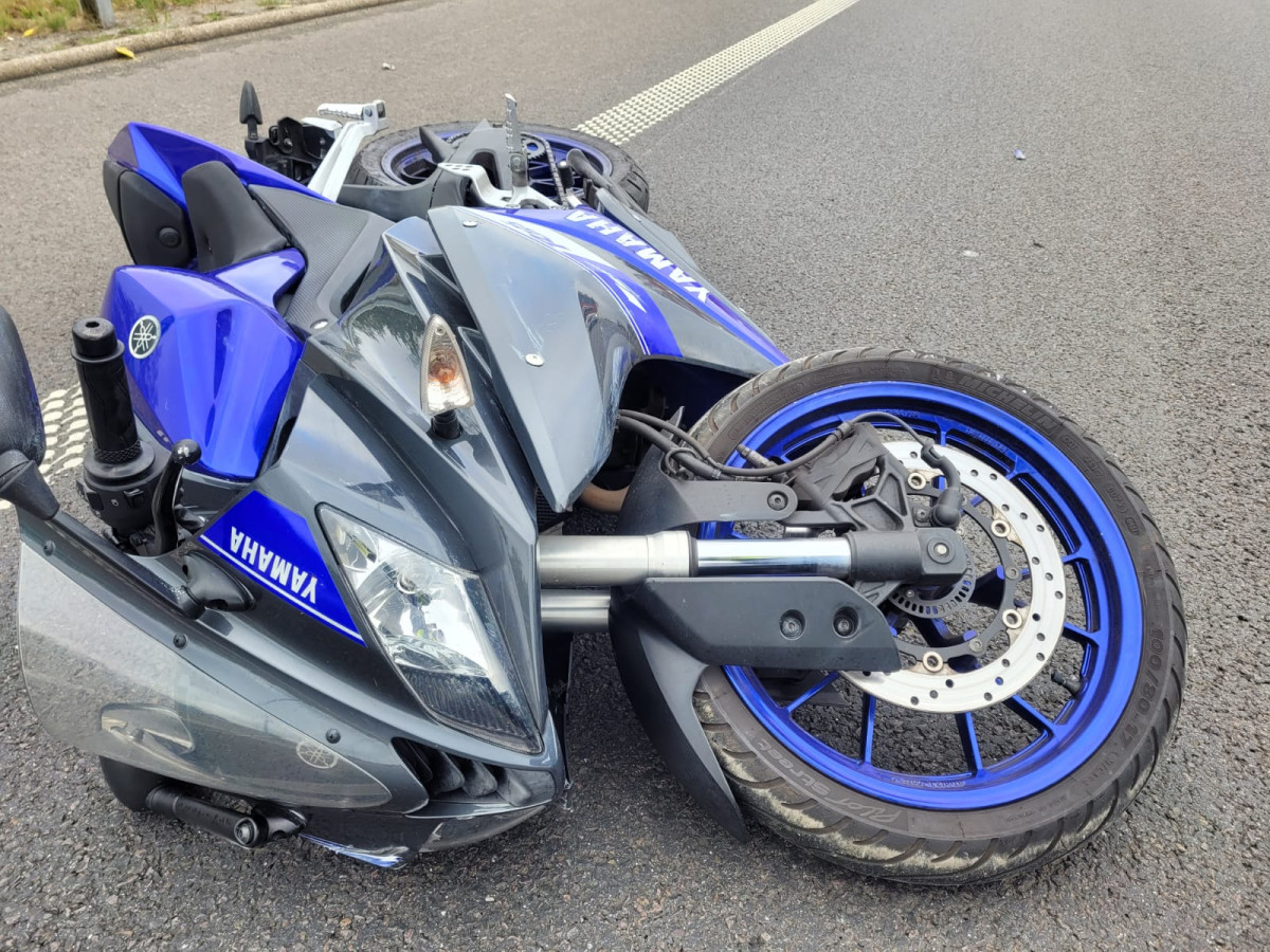 Wypadek na S5. Motocyklista w ciężkim stanie [AKTUALIZACJA]