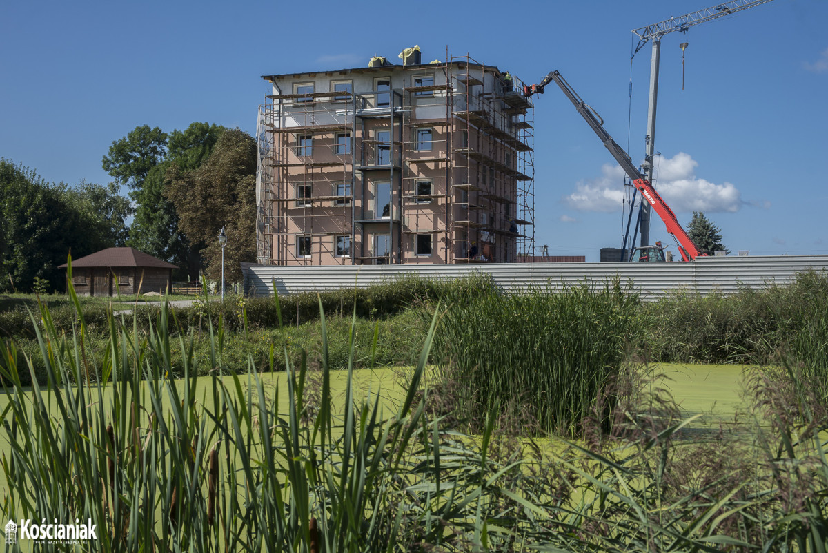 Osiedle Spichlerzowe. Pierwszy blok już prawie gotowy