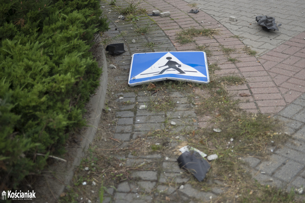 Wypadek na Gostyńskiej. Nie żyje motocyklista [ZDJĘCIA]