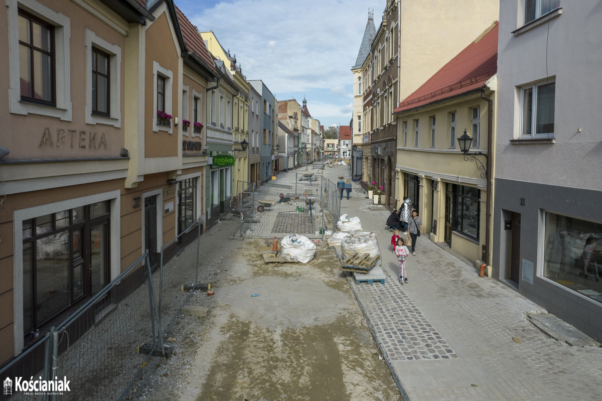 Postępy prac na Wrocławskiej i Rynku [ZDJĘCIA]