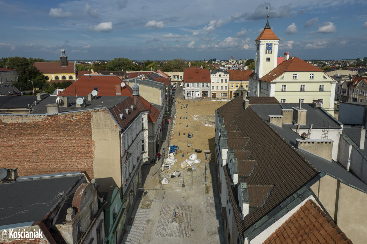 Postępy prac na Wrocławskiej i Rynku [ZDJĘCIA]