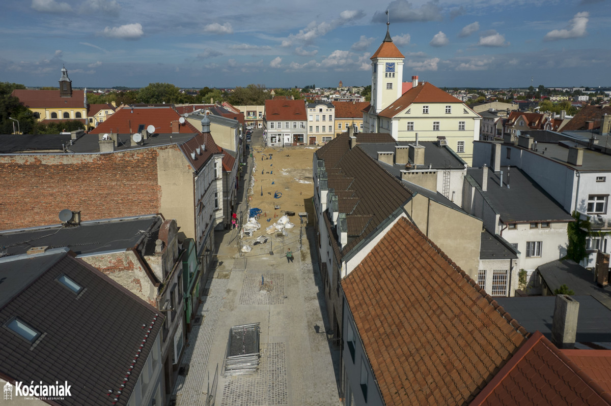 Postępy prac na Wrocławskiej i Rynku [ZDJĘCIA]