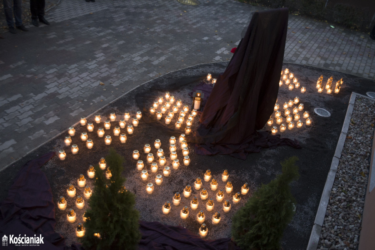 Zapalili znicze w hołdzie zmarłym na Covid-19 [ZDJĘCIA]