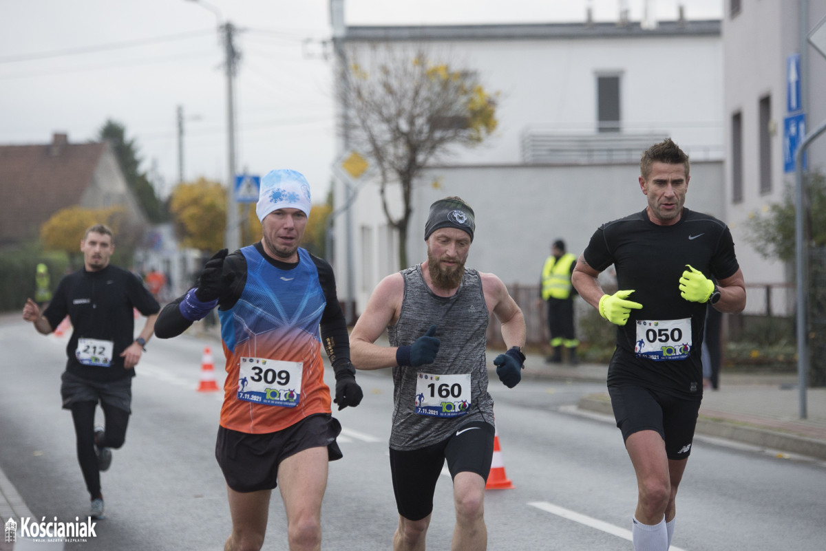 Bieg na 10 kilometrów w Kościanie [ZDJĘCIA]