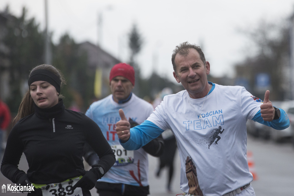 Bieg na 10 kilometrów w Kościanie [ZDJĘCIA]