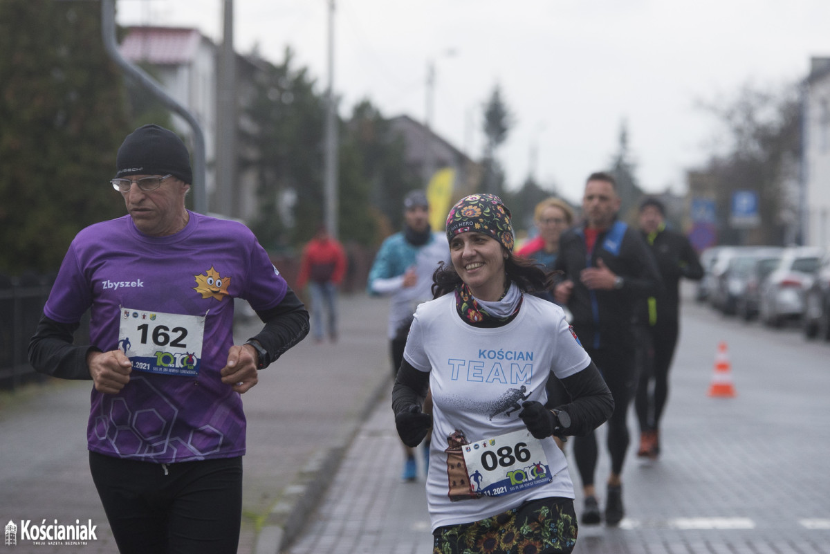Bieg na 10 kilometrów w Kościanie [ZDJĘCIA]