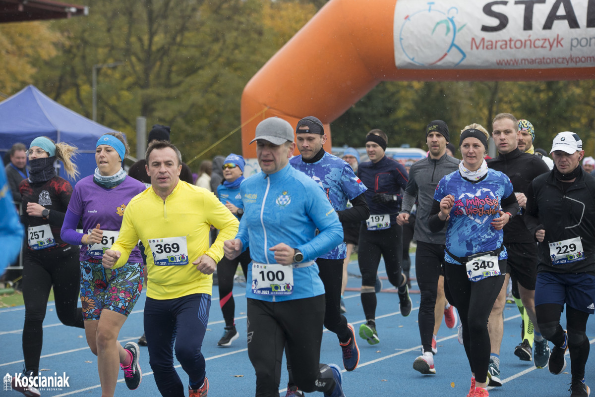 Bieg na 10 kilometrów w Kościanie [ZDJĘCIA]