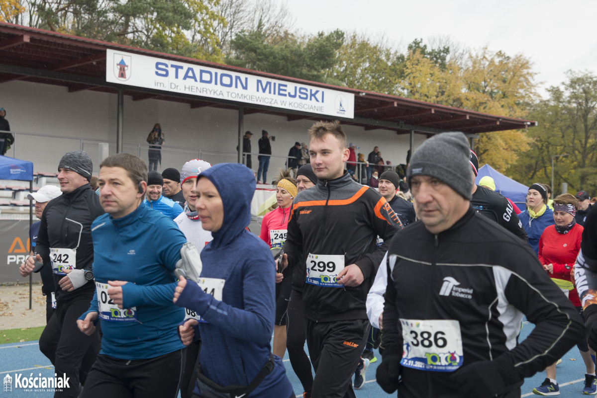 Bieg na 10 kilometrów w Kościanie [ZDJĘCIA]