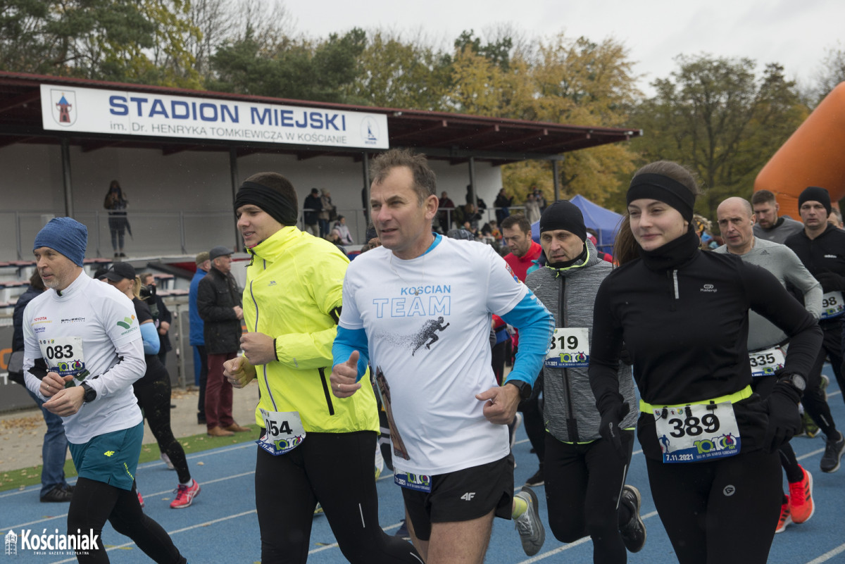 Bieg na 10 kilometrów w Kościanie [ZDJĘCIA]