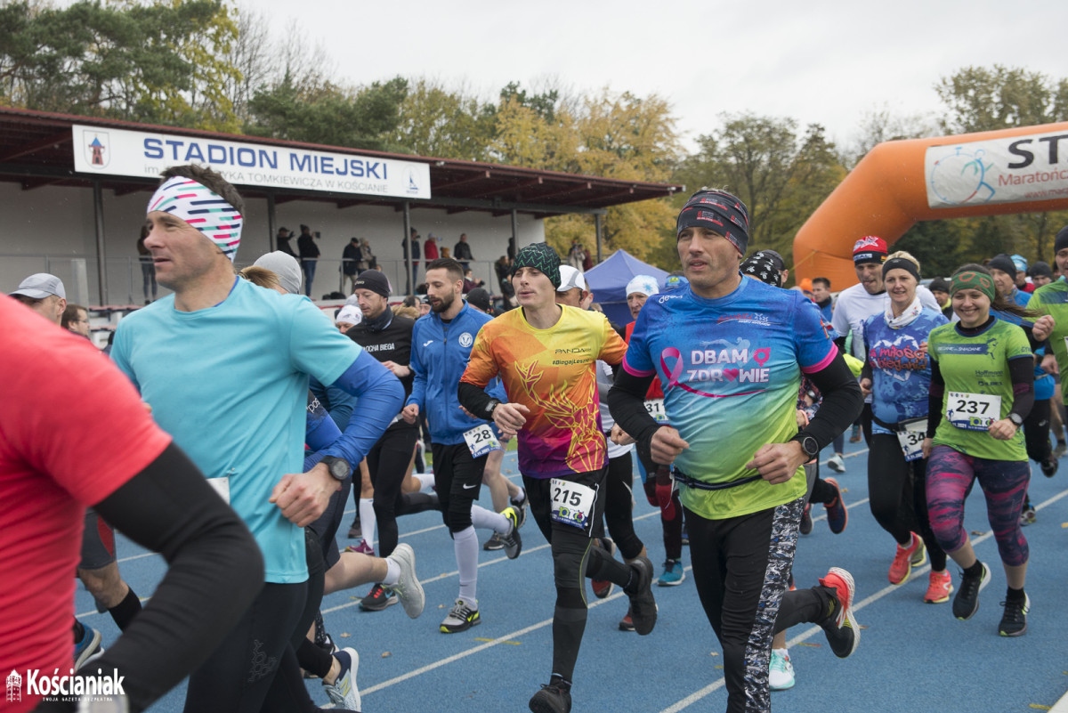Bieg na 10 kilometrów w Kościanie [ZDJĘCIA]