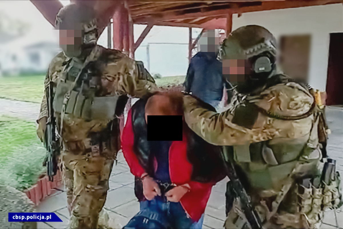 Zatrzymanie gangu przez CBŚP w Kościanie [ZDJĘCIA, FILM]