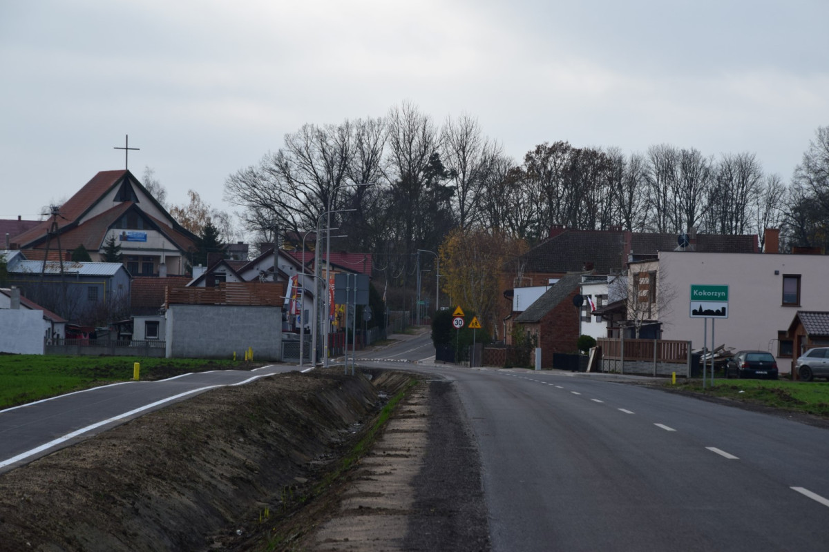 Droga z Kokorzyna do Szczodrowa gotowa [ZDJĘCIA]