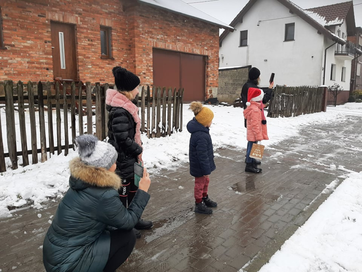 Śmigiel. Świąteczna ekipa objechała gminę [ZDJĘCIA]