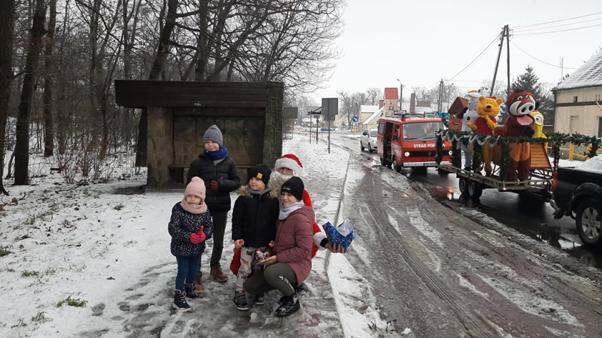 Śmigiel. Świąteczna ekipa objechała gminę [ZDJĘCIA]