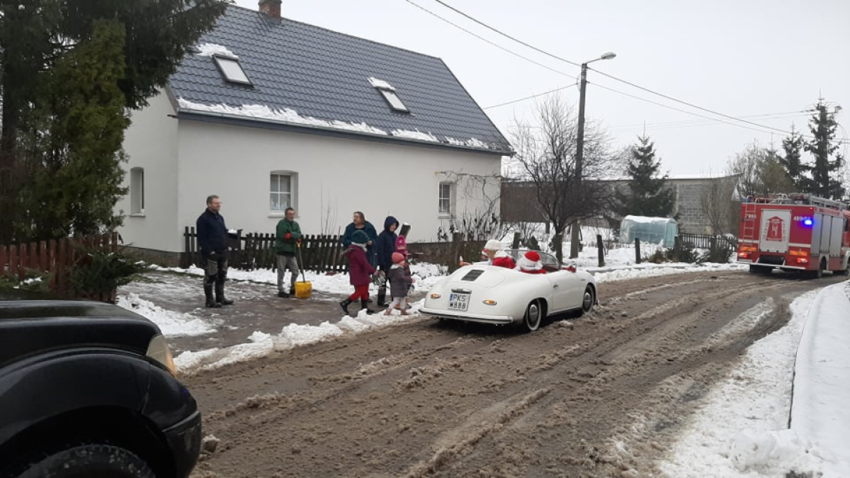 Śmigiel. Świąteczna ekipa objechała gminę [ZDJĘCIA]