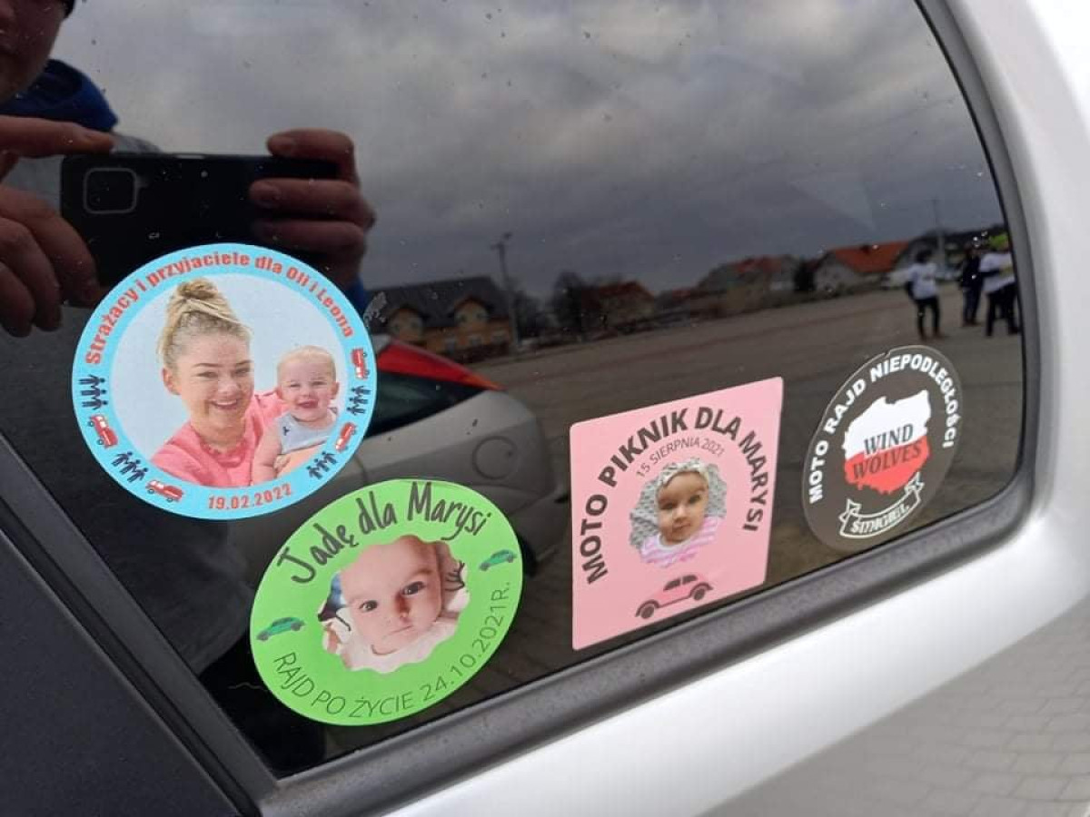 Przejazd przez gminę Śmigiel dla Oli i Leona [ZDJĘCIA]