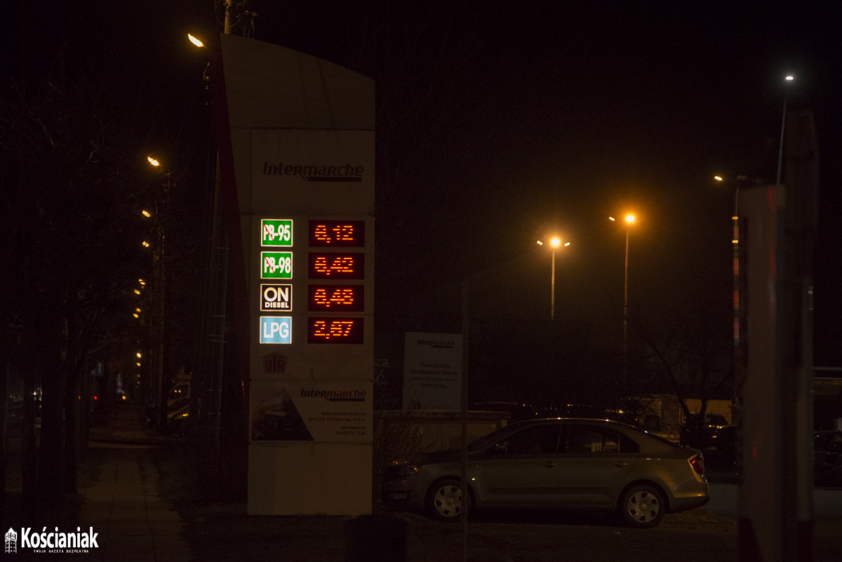 Ceny paliw ciągle rosną. Sprawdzamy Kościan [ZDJĘCIA]