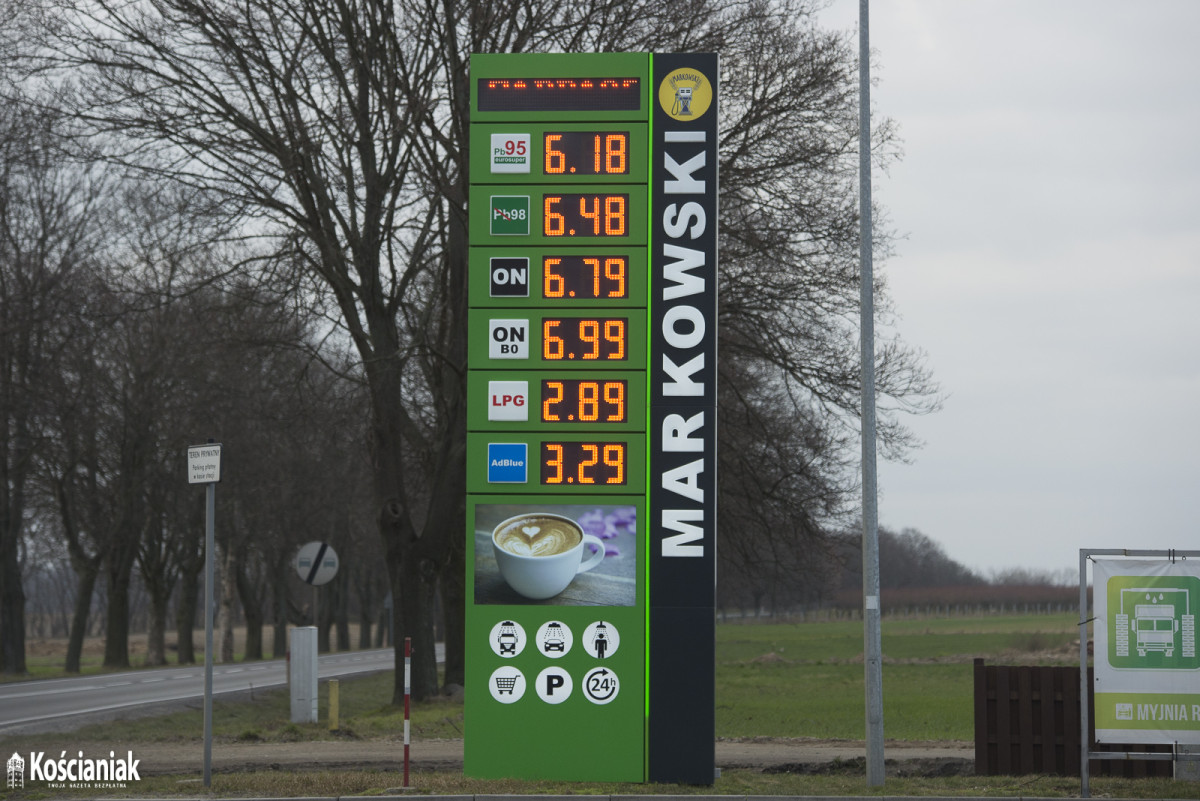 Ceny paliw ciągle rosną. Sprawdzamy Kościan [ZDJĘCIA]
