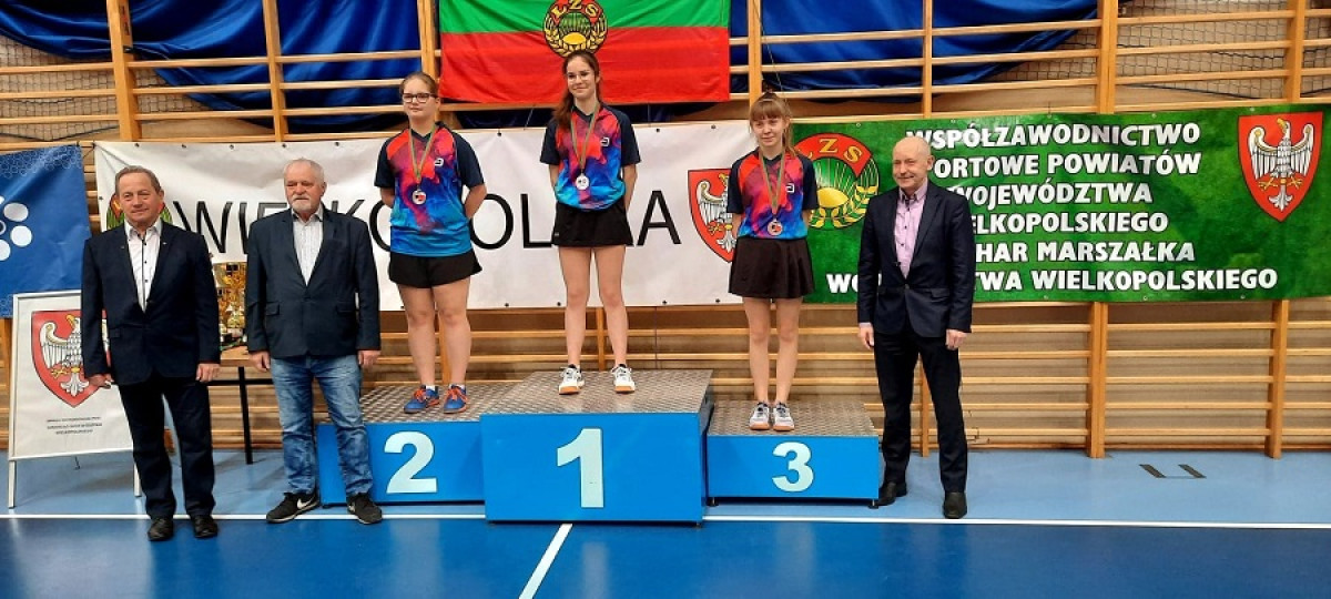 Sukces tenisistów stołowych powiatu kościańskiego