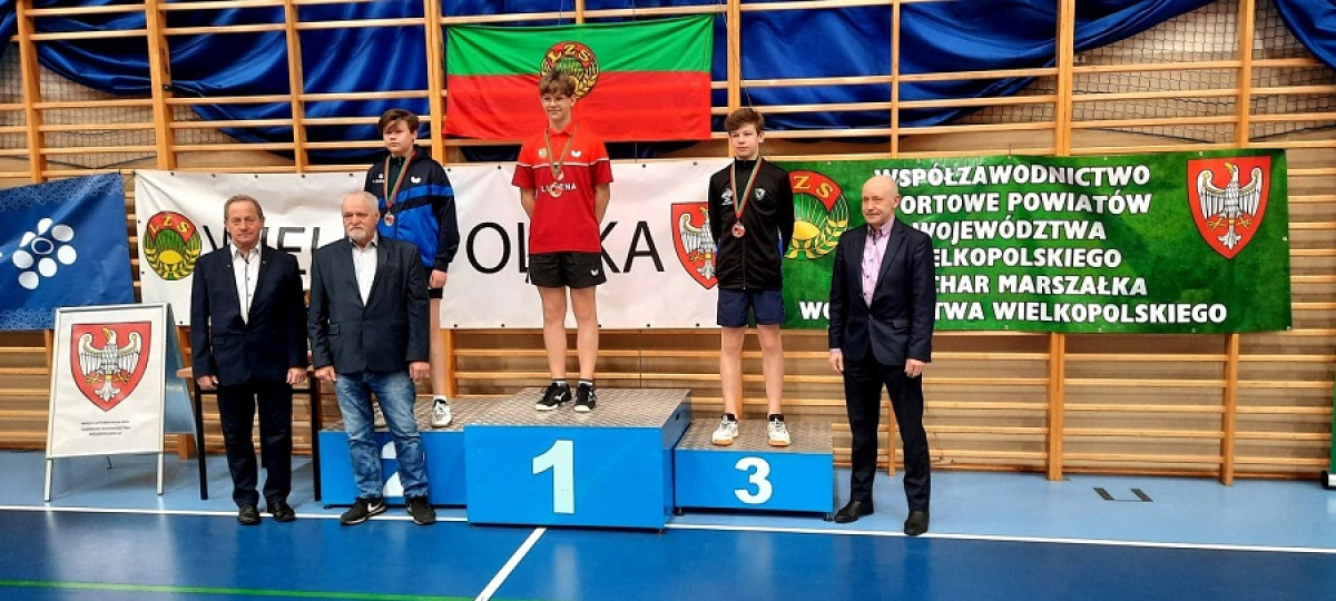 Sukces tenisistów stołowych powiatu kościańskiego