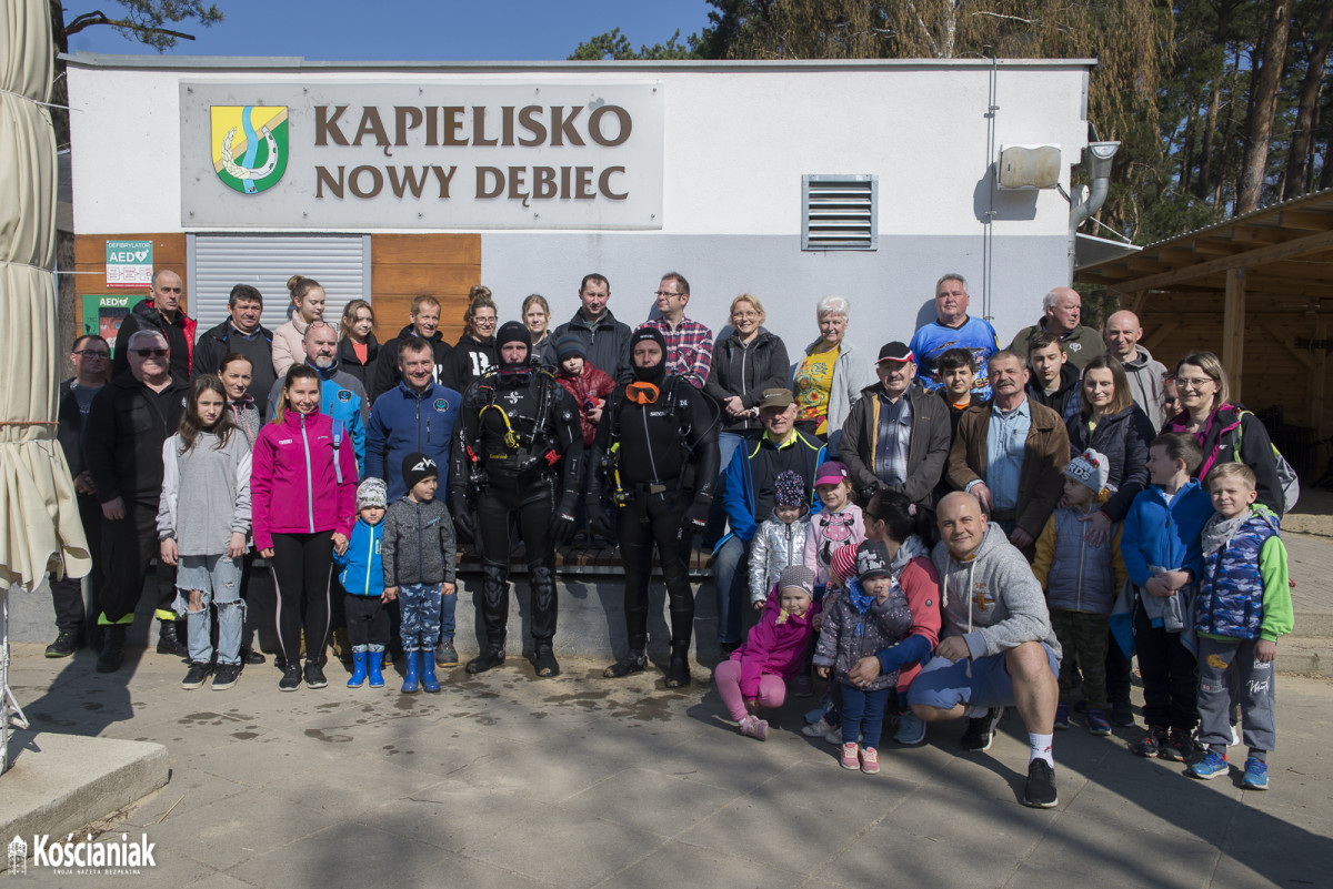 Akcja sprzątania letniska w Nowym Dębcu [ZDJĘCIA]